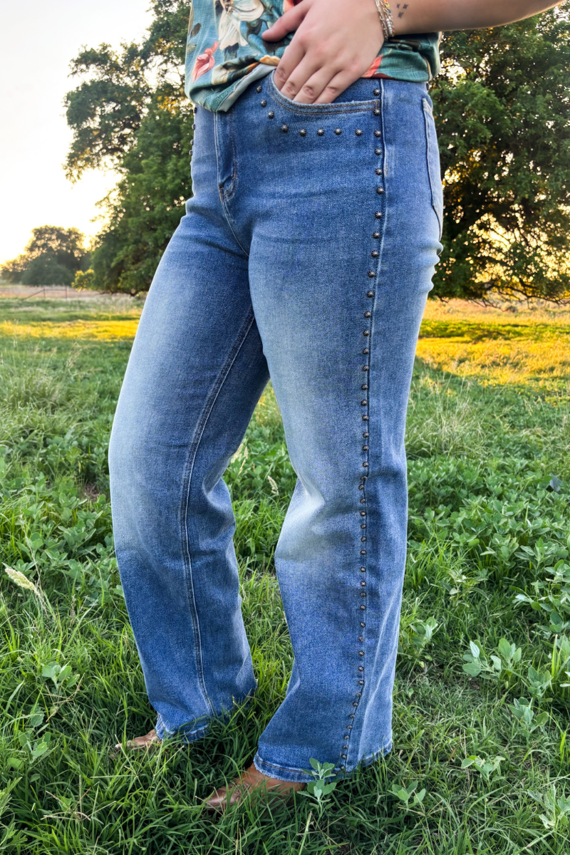 The studded cowgirl jeans