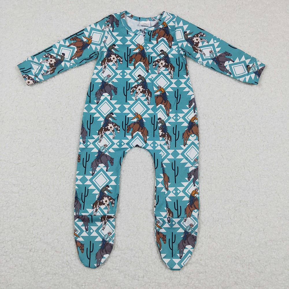 The Aztec rancher romper