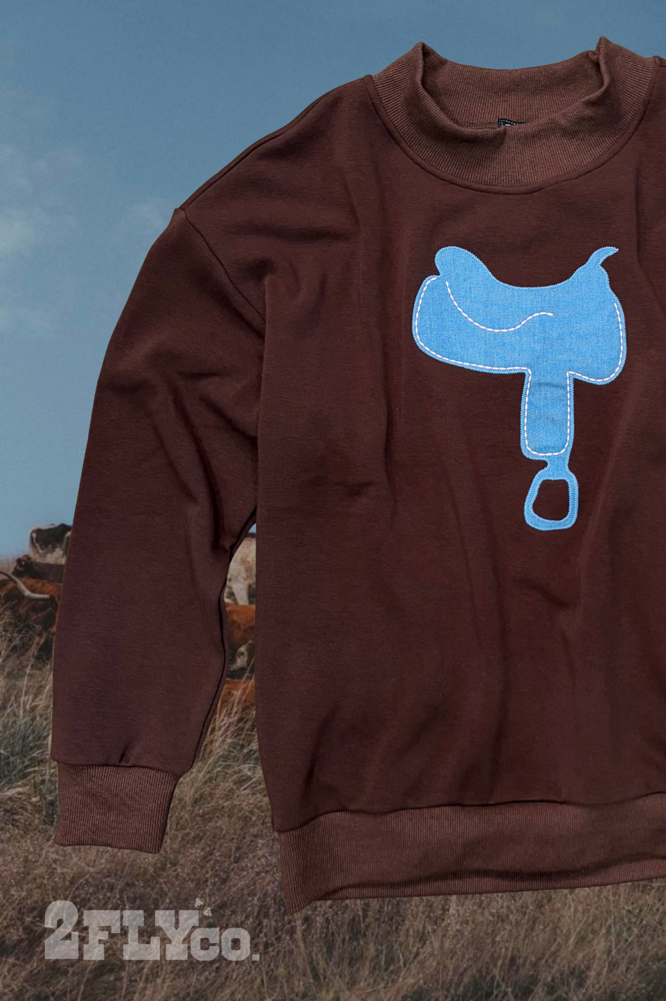 The craft cowgirl mockneck