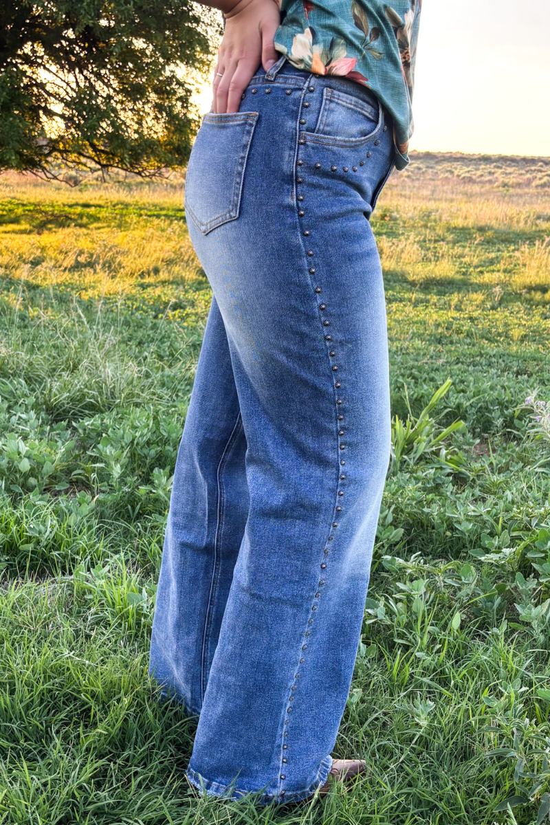 The studded cowgirl jeans