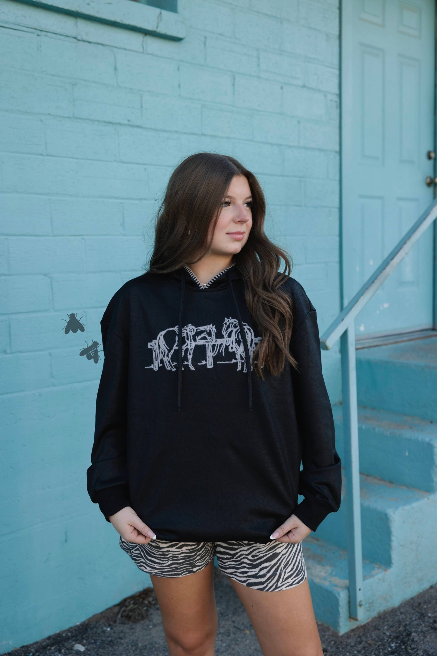 Luxe hitching post sweatshirt
