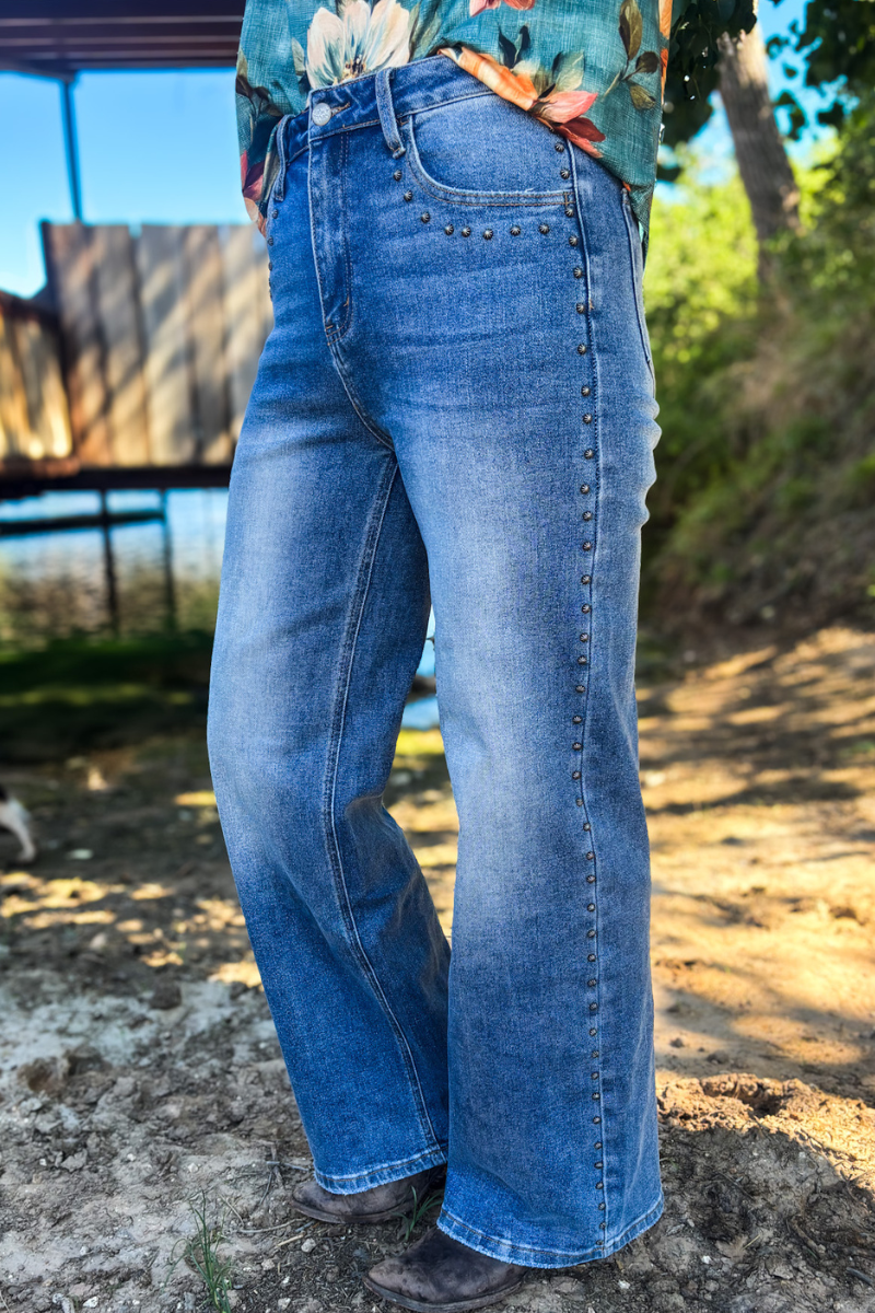 The studded cowgirl jeans
