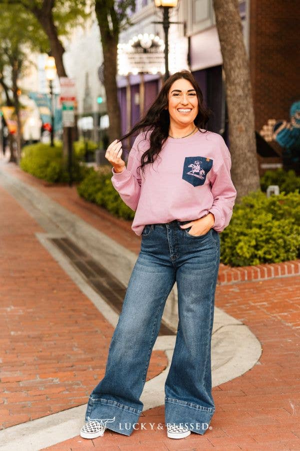 Pinky pocket top